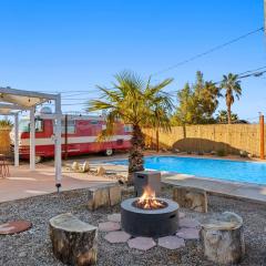 4BR Desert Home w Pool Hot Tub Firepit Game Room The Quiet Burn by AvantStay