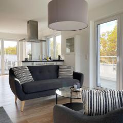 Modernes Apartment über den Dächern von Osnabrück I home2share