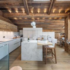 Penthouse familial avec piscine, hammam, sauna et parking à Megève - FR-1-569-83
