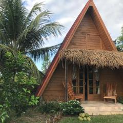 Hébergement rural Irakomby, trois chalets cosy