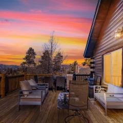 Hot Tub Fire Pit Game Room Large Deck Views Angels Camp Lodge by AvantStay