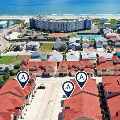 Sleeps 29 3 Homes Beachside Resort Pool Walk to the Beach