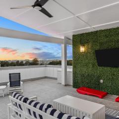 Rooftop Deck w Ocean View Pool Walk to Beach Coastal Canopy by AvantStay