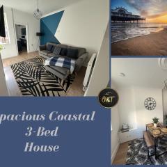 Seaside Home - Spacious Rooms - TV's in Every Room