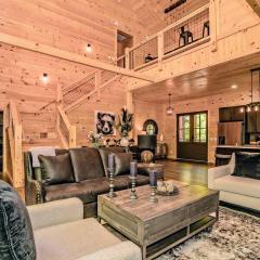 Luxury Cabin with Hot Tub, Game Room and Movie Theater