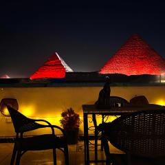 Horus pyramids view