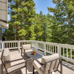 3 Mi to Lake Tahoe Forest-View Sanctuary with Deck!