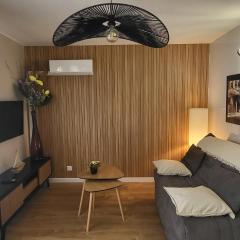 Appartement les hauts de balaruc L' escapade T2 rénové parking climatisation et piscine