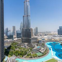 2Bed with spectacular Burj Khalifa & fountain view
