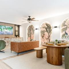 Pet-Friendly Tropical Oasis with Fire Pit & Garden