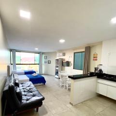 LOFT ORLA PRAIA GRANDE até 5 pessoas