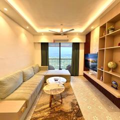 Family Retreat 2BHK Apartment, River View, Pool, Amenities - Walk to Candolim Beach