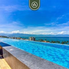Centric 2BR Condo- Balcony - Rooftop Pool