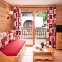 Studio cosy avec balcon à Pra Loup 1500 - Résidence Les Chalets de Praroustan - FR-1-504-263