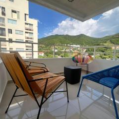 El Rodadero, 4 habitaciones con piscina y terraza