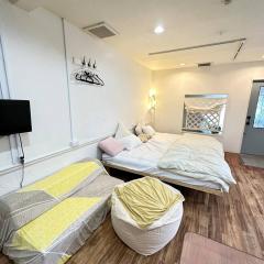 MUSUBI,Midori-bashi Station 2 mins, Osaka sightseeing, modern Japanese-style room, Namba, Umeda access