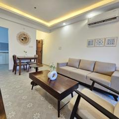 Rustic 1BHK Apartment, Gym, Pool, Amenities - Near Candolim Beach