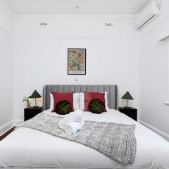 Vibrant Urban Retreat Chic Lounge & Garden Deck