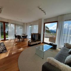 Laax Alpine Lodge by Quokka 360 - terrace with magnificent mountain views