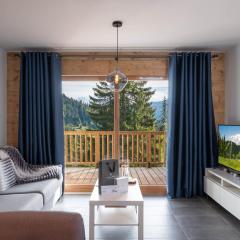 Appartement chic 6 pers avec parking aux Saisies - FR-1-809-5