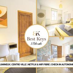 L'Eldorado - By BEST KEYS - Idéal Pros, Couple & Famille - 1 Chambre et 1 Canapé-Lit Convertible - Cosy & Confort - Centre Ville - Netflix & WiFi Fibre - Machine à Café Nespresso - Check-in Autonome - Parking Facile & Gratuit
