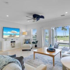 Waterfront luxury Villa 14 with spectacular sunset views and boat slip townhouse