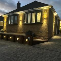 Modern Retreat with Hot Tub and Cinema