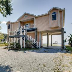 Private Beach and Views! Stilted Ocean Springs Home