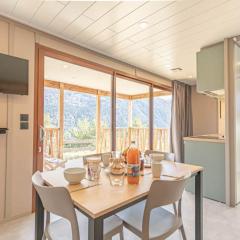 Chalet 4 pers près des remontées, vue montagne - FR-1-840-56