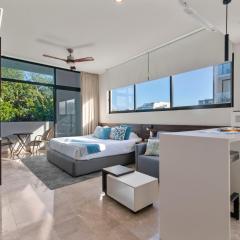Nuevo Estudio con terraza totalmente equipado Tulum Aldea Zama