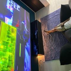 30 meter square cinema room with 7 min to station
