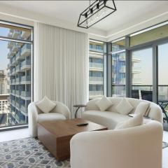 Chic 2BR with Private Beach Access & Stunning Views