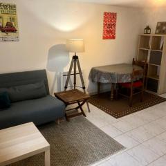 Calme et confort, avec 2 lits ,à la frontière