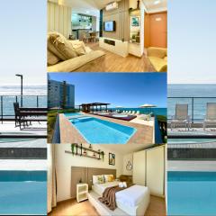 Apto em Condominio Frente Mar com Piscinas Spa Sala de Jogos Quadra de Futebol e Espaco Kids Ideal para Familias