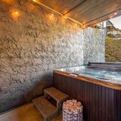 Grey Wood Lodge Hot Tub Fireplace Games