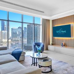 Spacious and Luxurious 2 BD in Downtown Sleeps 8 with Maid Room