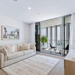 Poolside at 28 Luxe Newstead Apartment Work-Relax-Play