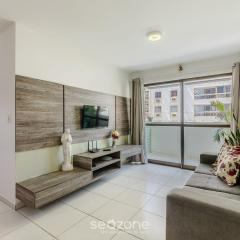 Apto 2 Quartos a 700 m da Praia MBR0108