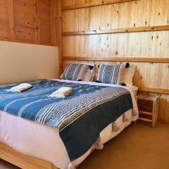 Turquoise Brick Surf House