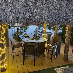 Waterfront Tiny House w Pool, Beach, and Boat Dock