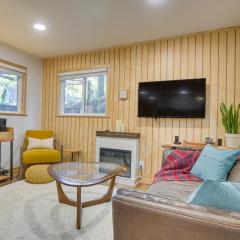1 Mi to Lake Cozy Crestline Cabin with Hot Tub!