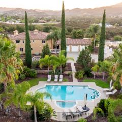 Villa on 5 Acre Vineyard Equestrian Estate, Pool & Hot tub, Events