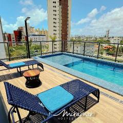 Beach Way c/Piscina na cobertura-Miramar Hospedagens