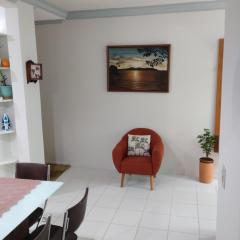 Apto mobiliado 15 min do apartamento com Wi-Fi