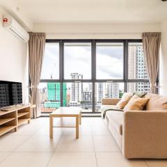Urban Suites Georgetown Penang 6pax 3BR Family Cozy Homestay