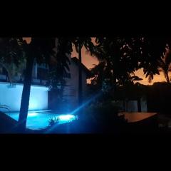 Floating castle villa