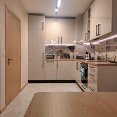 Elegant Stay 1-Bedroom Apartment with Living Room & Kitchen, Free Parking