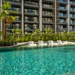 Stylish Dubai Hills Studio with Rooftop Pool and Gym