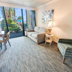 Heated pools and direct oceanfront at Coral Beach