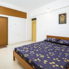 New Spacious 2BHK apartments in Tirupati Near Railway Station with fully equipped kitchen, AC bedrooms, Washing Machine, 24 hours water, caretaker service, and ample space for car parking & ideal for families and pilgrims